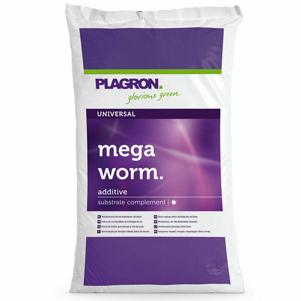 Plagron Dünger Mega Worm (Wurmmist), 25ltr.