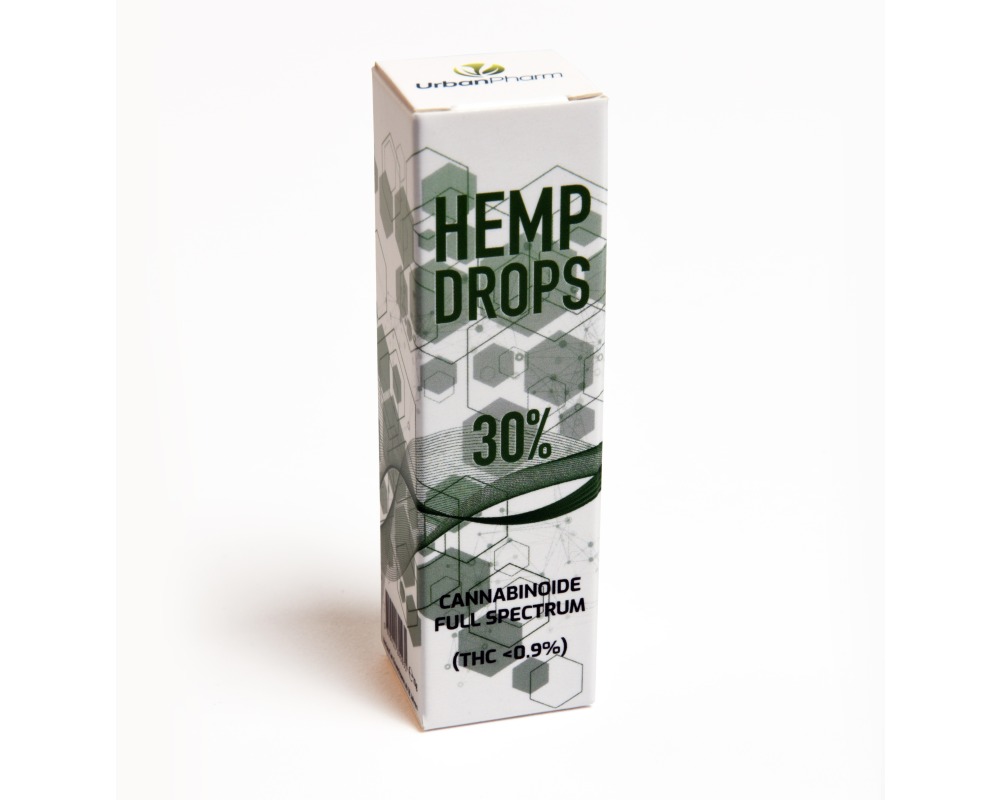 Hempdrops, 30% - Urban Pharm