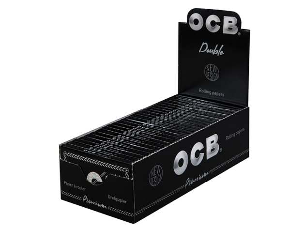 OCB - kurz Schwarz Premium, 100 Blatt (25x)