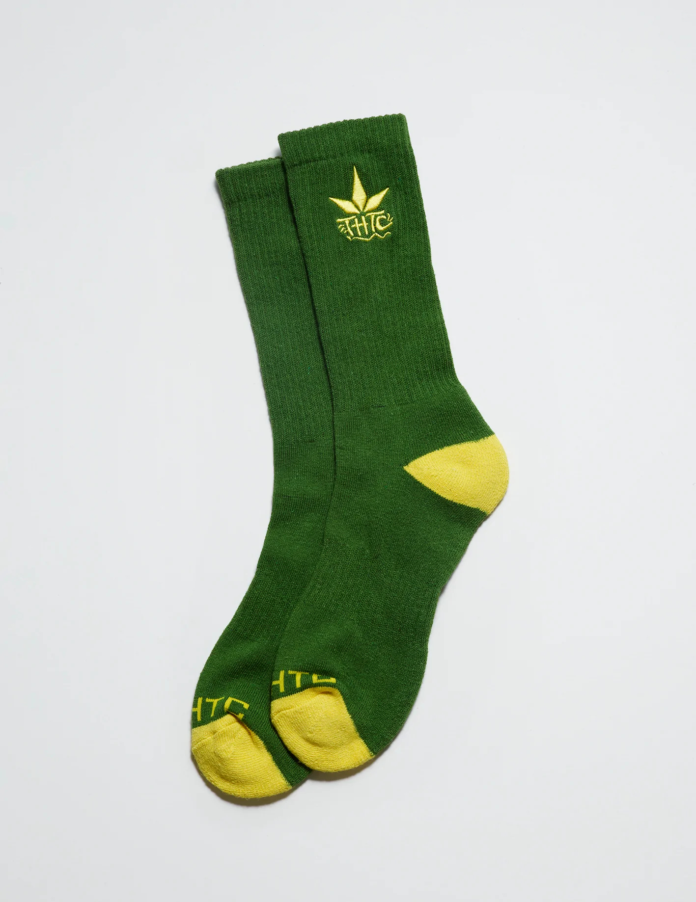 Tribes Crew Hemp Socks - Green / Grün