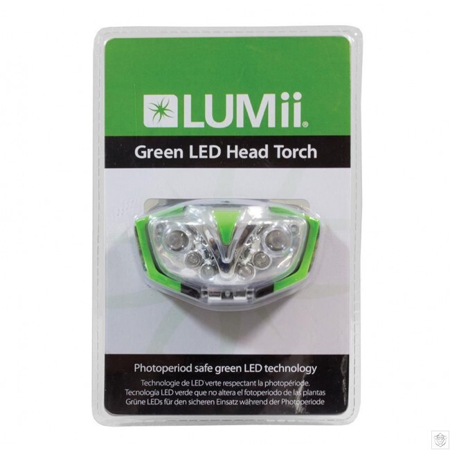 Lumii Green LED Headlight - Stirnlampe