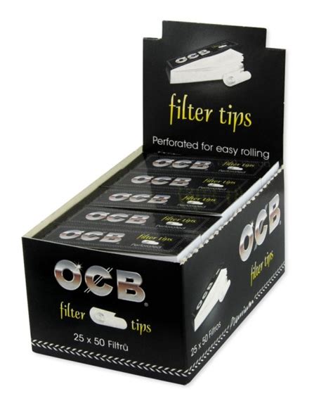 OCB - Premium Filter Tips, 50 Blatt (25x)
